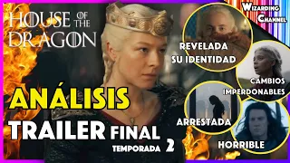 ANÁLISIS "Trailer Final" | HOUSE OF THE DRAGON Temporada 2 - SECRETOS: ¿Quién es la Rubia? ¿Cambios?