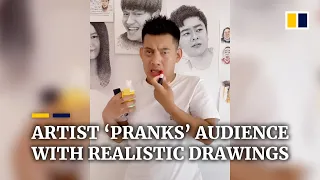 Chinese artist ‘pranks’ audience with realistic drawings