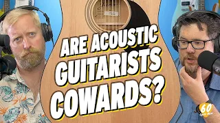 WHAT ARE ACOUSTIC GUITARISTS SCARED OF? Cheesy Les Paul - Fake Backlund - Does it Resonate? - 524