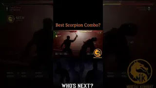Scorpion's Combo in Mortal Kombat 11