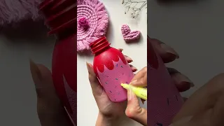 Cute DIY Jar Idea💕~Bottle Art Ideas~ #diy #shorts #bottleart