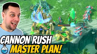 Zerg thinks Cannon Rush is over but... I HAD A PLAN! | Cannon Rush in Grandmaster #39 StarCraft 2