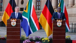 Afrikareise des Kanzlers: Südafrika bald deutscher Wasserstoff-Partner?