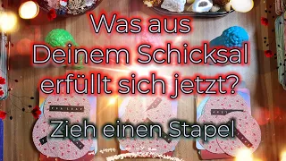 ☎️Was aus Deinem Schicksal erfüllt sich jetzt?☎️ #seelenorakel #zieheinenstapel #goodvibes