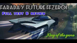 Asphalt 8 | Faraday future ffzero1 full test and review✅