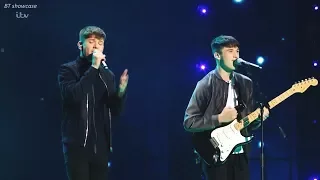Sean and Conor Price  sing "Strong" &Comments X Factor 2017 Live Show Week 1 Sunday