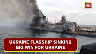 First Pictures Of Sunk Russian Ship 'Moskva' Emerge, Ukraine Claims Ship Sunk By Neptune Missiles