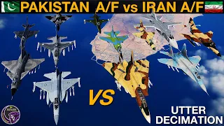 Iran's Air Force vs Pakistan's Air Force: Total Battle (Wargames 197) | DCS