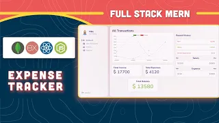 Full Stack Development with React and Node js - Expense Tracker Application.