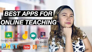 BEST APPS FOR ONLINE TEACHING 2020 | DISTANCE LEARNING | Websites