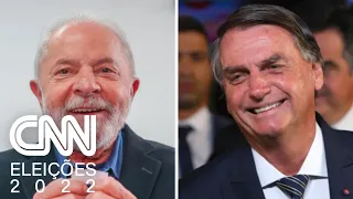 Confira a diferença de votos entre Lula e Bolsonaro nos maiores estados | CNN PRIME TIME