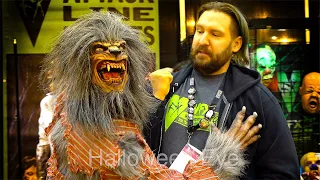 Attack Puppets VFX Creates at Hauntcon 2020 & Halloween Expo | Creepy Clown & Wolfman