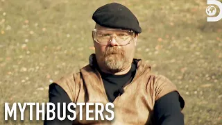 Rocks vs. Bullets: The Surprising Power of Lawnmowers | Mythbusters | Discovery