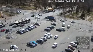 Авария в Красном Селе 10.04.20