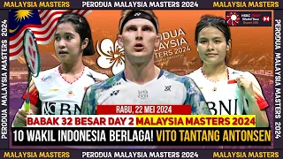 Jadwal Lengkap Day 2 Malaysia Masters 2024 Babak 32 Besar : 10 Wakil Berlaga  #malaysiamasters2024