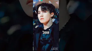 J-hope Glow up [2013-2023]#btsshorts #jhope #junghoseok #trendingshorts #btsedits