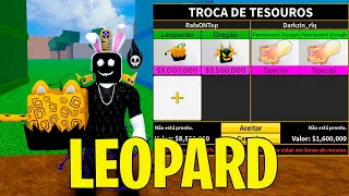 O QUE AS PESSOAS OFERECEM PELA FRUTA LEOPARD E DRAGÃO NO BLOX FRUITS