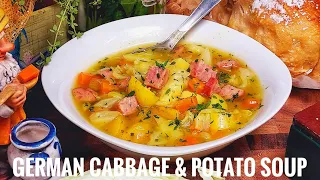 Most savory Cabbage Potato Soup Recipe I ever made | It's easy to make and it is so delicious.
