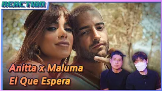 K-pop Artist Reaction] Anitta, Maluma - El Que Espera [Official Music Video]