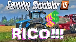 FARMING SIMULATOR 2015 COMO FICAR INFINITAMENTE RICO