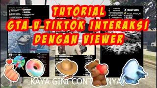 TUTORIAL GTA V INTERAKSI DI TIKTOK-TIKFINITY-TIKTOK LIVE STUDIO-CARA DI GIFT MUNCUL EFFECT DI GTA V