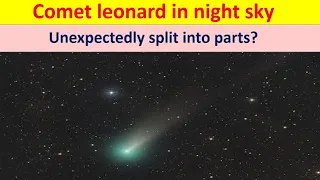 Comet Leonard in December night sky | Can we Observe it?