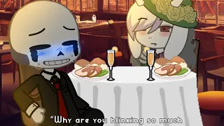 "Why are you blinking so much?" || Meme || Sans x Toriel || Undertale