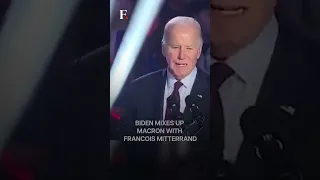 Watch: Biden Mixes Up Macron with Dead French Leader | Subscribe to Firstpost