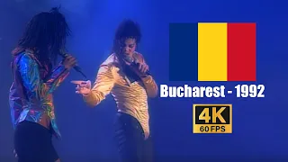 Michael Jackson | I Just Can't Stop Loving You - Live in Bucharest October 1st, 1992 (4K60FPS)