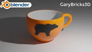 Blender 2.8 QuickTip - Cómo proyectar una etiqueta, logo o imagen sobre un objeto 3D