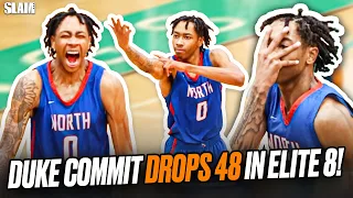 Duke Commit Isaiah Evans EXPLODES for 48 PTS 🚨😈 Scores 21 STRAIGHT To Upset #1 Team In State 😳