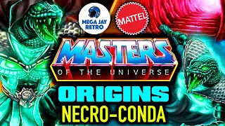 MOTU Origins Necro-Conda Pre-Order Details - Mega Jay Retro