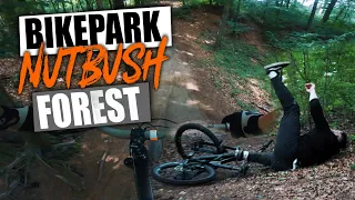 Bikepark Nutbush Forest -  Neue Mega Sprünge  - Mega Crash Ohne Helm - Canyon Torque