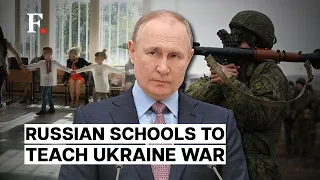 Russia Rewrites School Textbooks to Include Chapter on Ukraine War