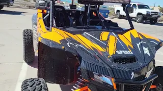 Speed UTV'S New Car. The PANDA EXPRESS. It makes you Crave Chinese Food Just by Looking at it.