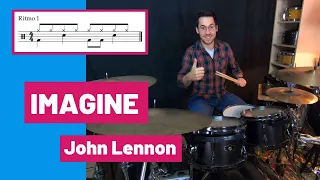 🥁IMAGINE - John Lennon (DRUM COVER) BATERÍA