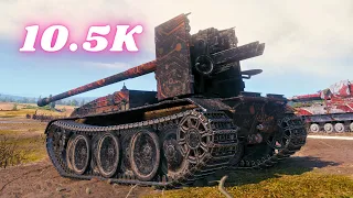 Grille 15 - 10.5K Damage 5 Kills World of Tanks Replays
