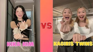 Kika Kim Vs Kagiris twins #kikakim