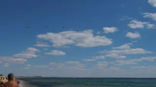 Вертолеты на учениях в Крыму / Helicopters during military training in Crimea