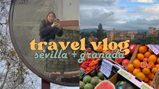 come with me to sevilla and granada !! - travel vlog