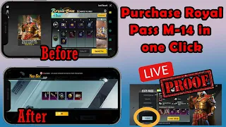 How To Purchase BGMI Royal Pass Season M-14 | After BAN | Royal Pass Problem Fix | Live Proof