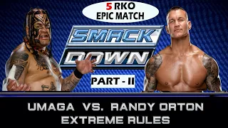 FULL MATCH : Umaga vs Randy Orton | WWE SMACKDOWN 2022 | WWE 2K22 Part 2