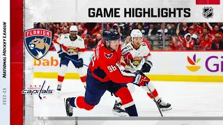 Panthers @ Capitals 2/16 | NHL Highlights 2023