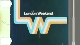 London weekend logo audio visible 16mm