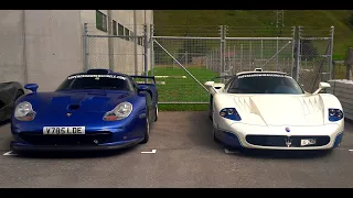 Porsche 911 GT1 DRAG RACING vs CLK GTR vs GT2 RS vs Carrera GT