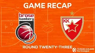 Highlights: Brose Bamberg - Crvena Zvezda mts Belgrade