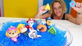 Nicoles Spielzeug Kindergarten - Die Paw Patrol lernt die Zahlen