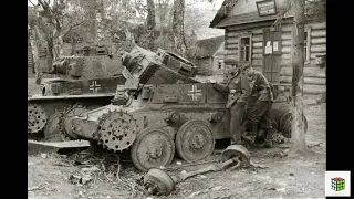 Редкие кадры подбитой немецкой военной техники в ВОВ 1941-1945 года!  shots equipment in WWII 1941-