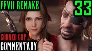 Final Fantasy VII Remake Walkthrough Part 33 - Cloud & Aerith In The Colosseum Corneo Cup Chapter 9