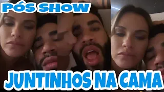 👉Após o SHOW do BUTECO EM GOIÂNIA GUSTTAVO E ANDRESSA SURGEM JUNTINHOS NA CAMA ASSISTINDO O SHOW❤